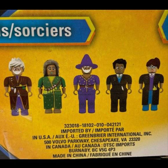 Make It Blocks Wizards Sorcerers 5 Pieces Compatible w/ Leading Toy Brick Brands - Picture 2 of 9